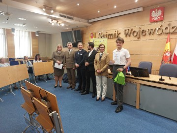 Relacja z rozdania nagród XLI Olimpiady Wiedzy Ekologicznej, 